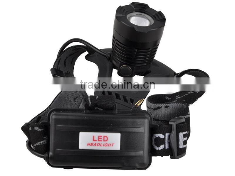 2900 XP-E 2 Bulbs LED High Power Zoom LED Headlamp