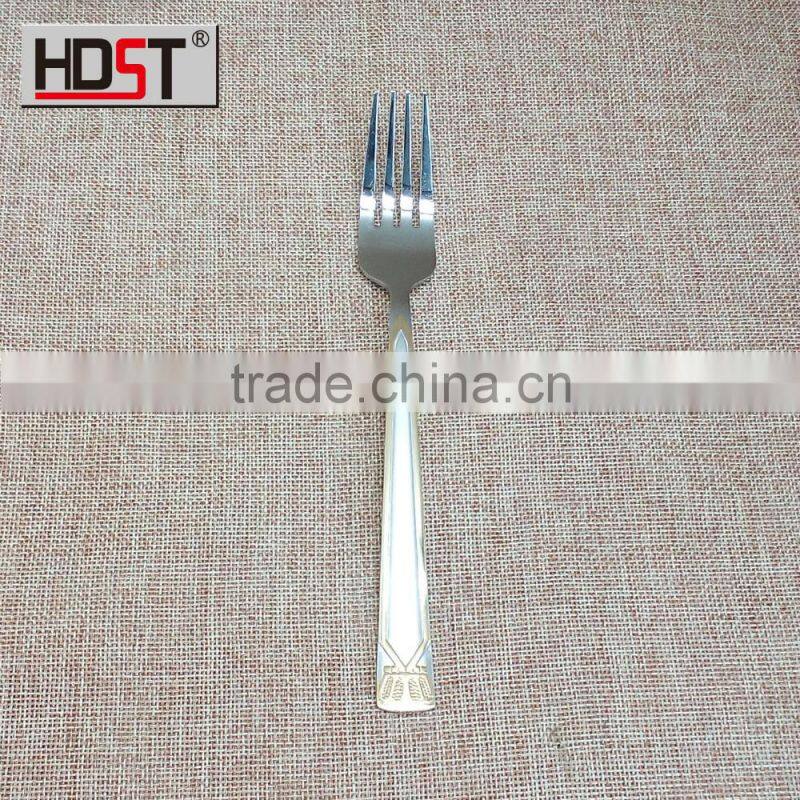 German Top grade wedding gold flatware for 2016 years new design