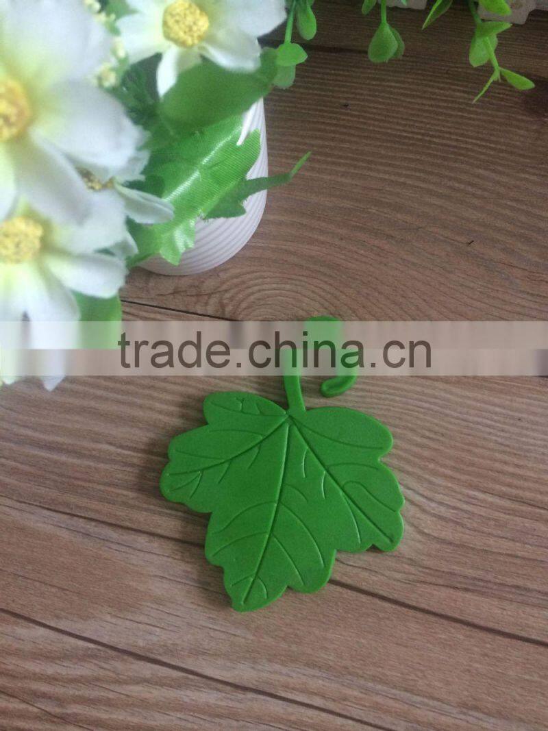 NEWEST green leaf car air freshener/air freshner WITH tea scent