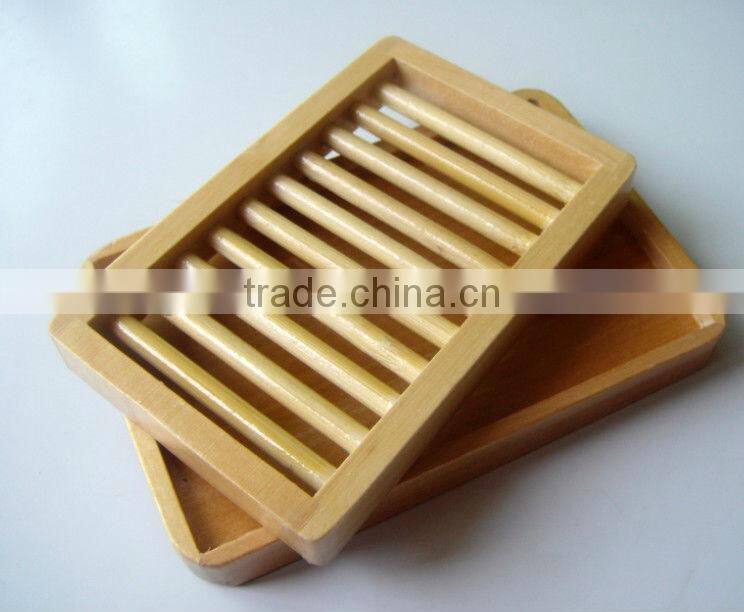 natural bamboo soap dishes
