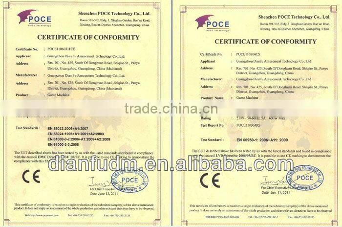 2014 Newest Push Vending Machine/Coin Operated Gift Machine /Claw Crane Machine