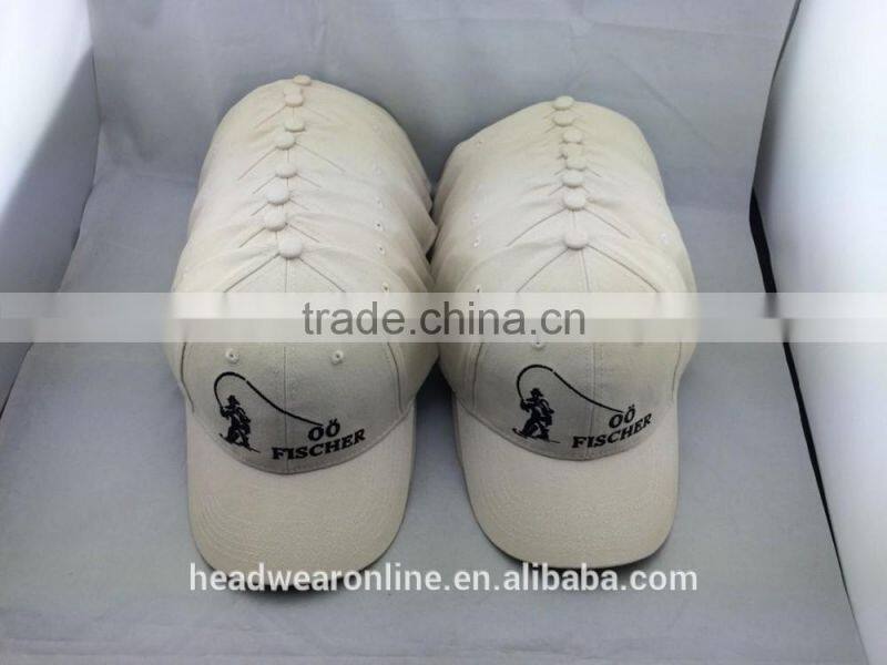 100% brushed cotton cheap promotional caps and baseball cap