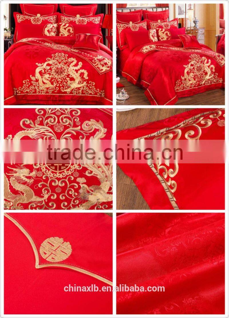 100% Polyester Material and Yarn Dyed Pattern sheet bed set