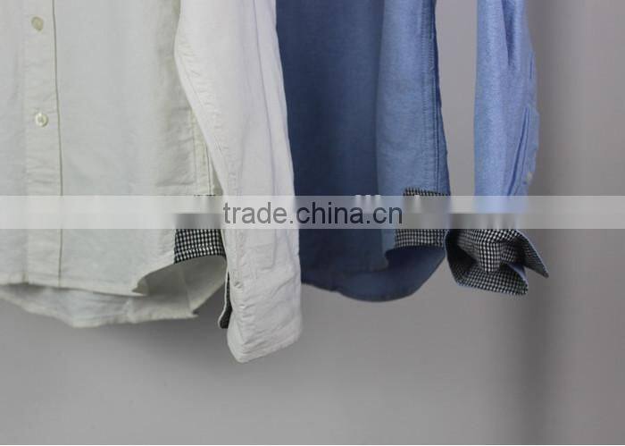 2015 top quality custom men shirt 100% men cotton shirts men's oxford shirt