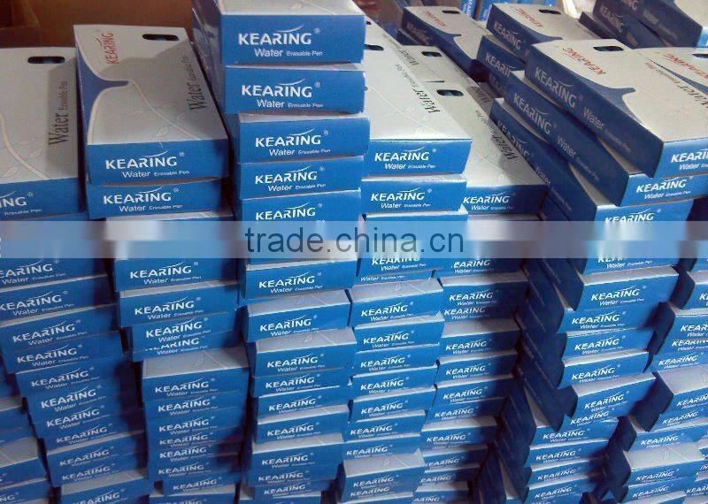 Kearing Water Erasable Marker Dual 1.0 Tip Blue & White Color Fabric Marker Pen #WT10-BW
