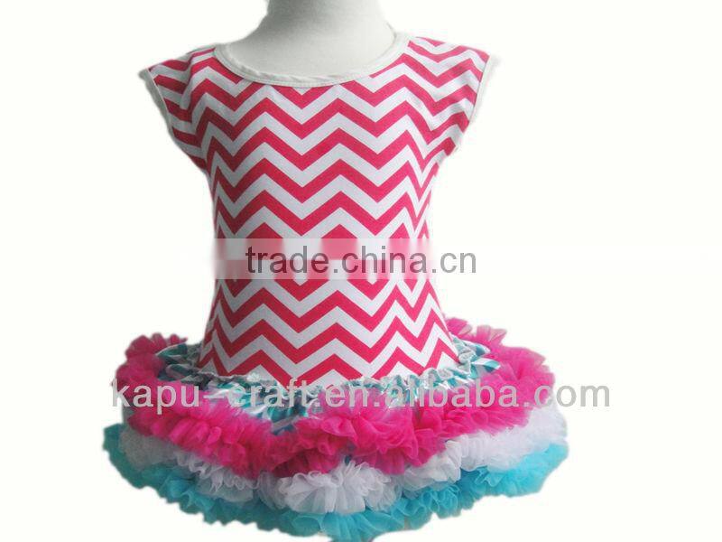 Latest Design Summer Cotton kid ball gown dresses
