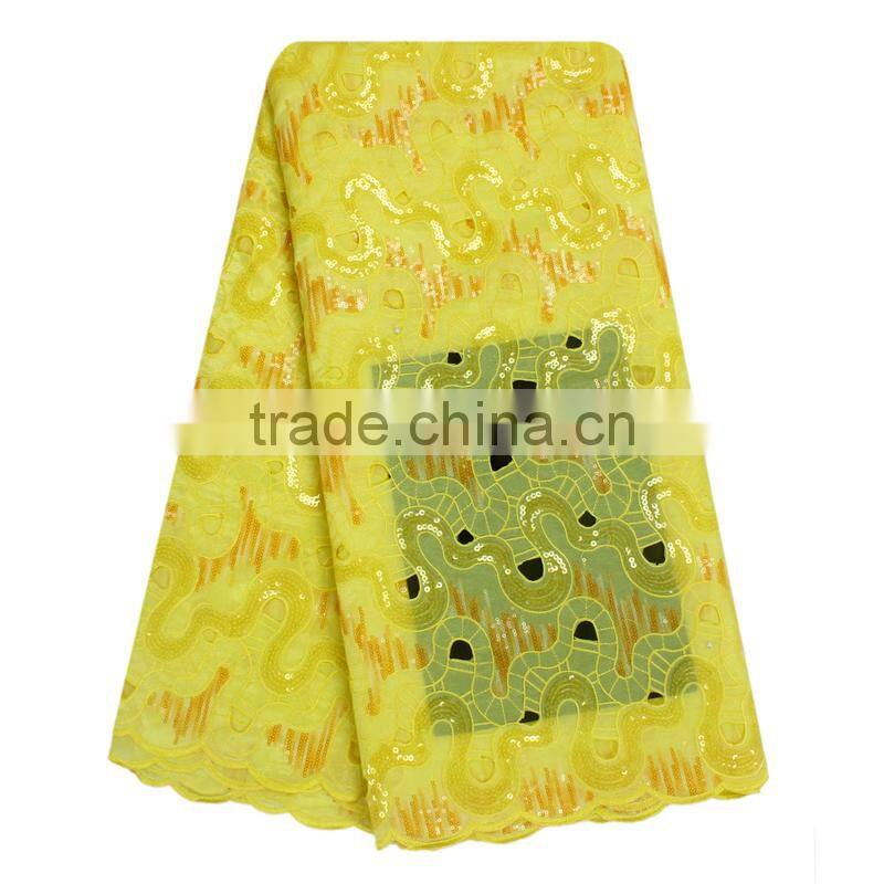 2017 Custom African Dashiki Shirts Organza Lace For African Clothes