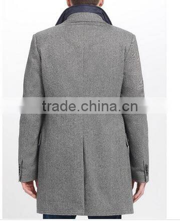 2014 Men Coat Formal Wear Offwhite color wool fabric