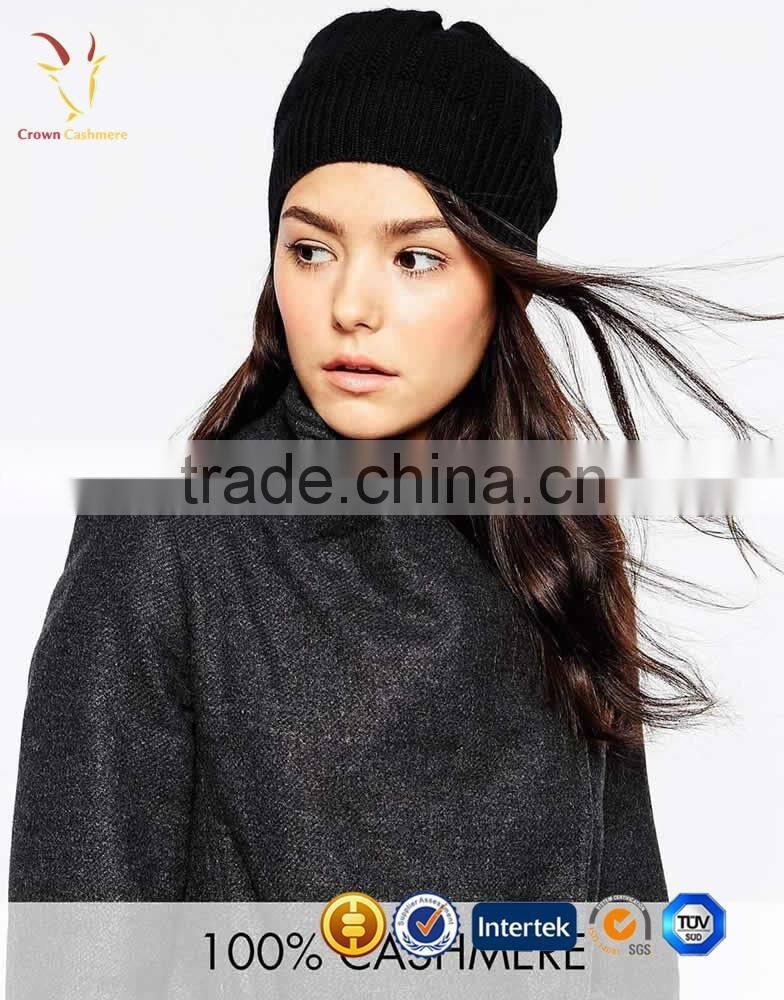 Women knit crochet merino wool beanie hat,Winter Women Hats