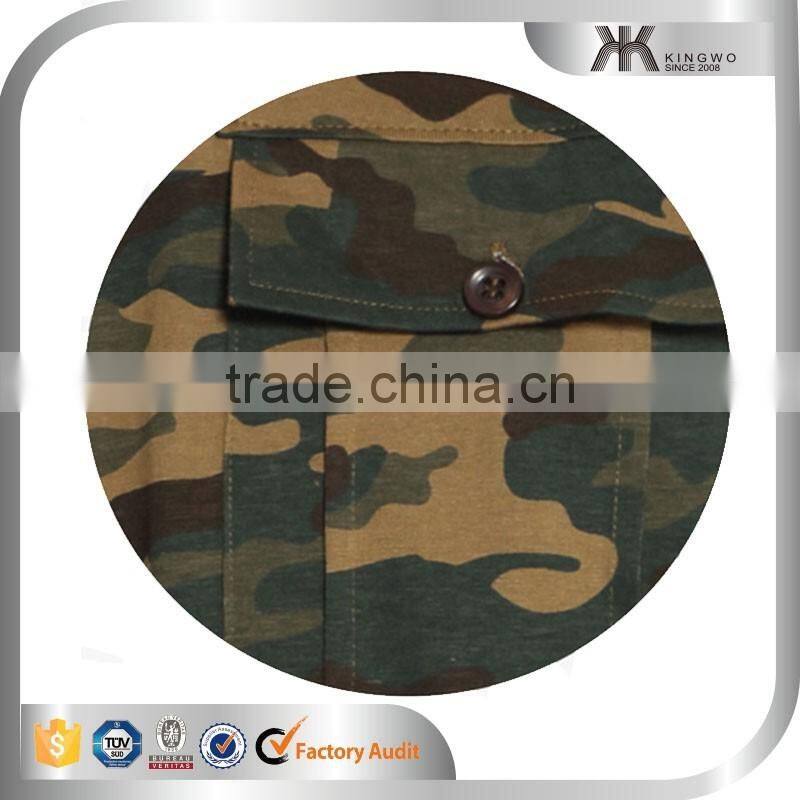 Man Wholesale Camo T shirts Cargo Printed Shirts Apparel Men's Clothing