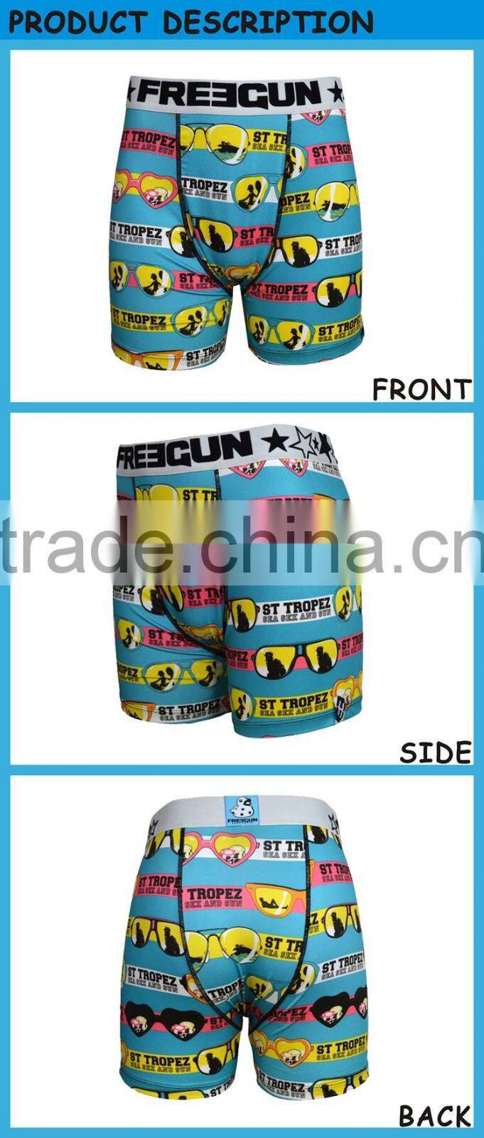 Lovely Men Underwear Boxers Sublimation Printed
