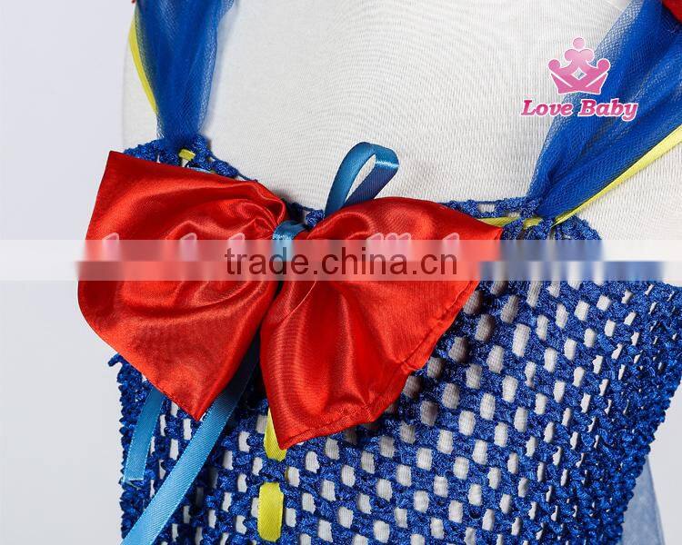 Lovebaby Kids Crochet Top Tutu Lined Tulle Children Dress LBLSX-FD4055A