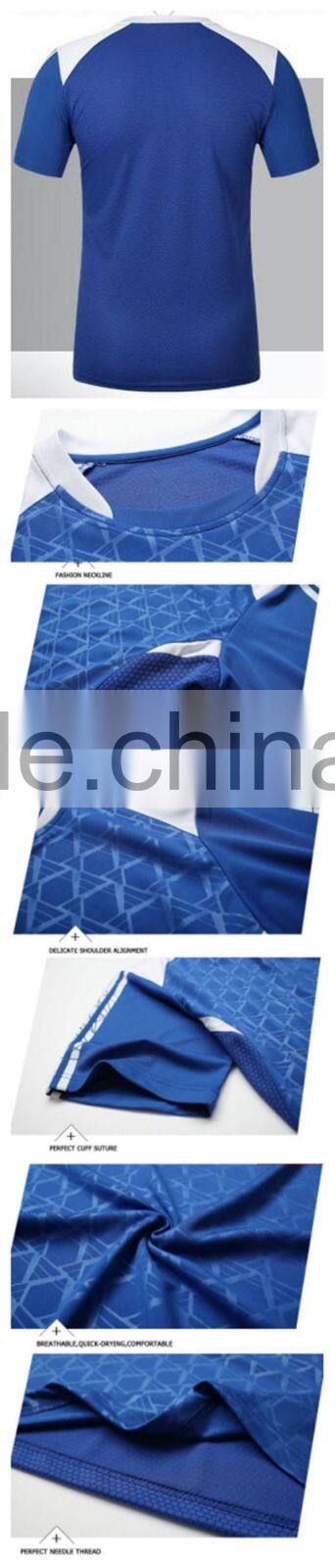 New Arrival Mens Short Sleeve Quick Dry Slim Fit Running Sport T shirt Tops & Tees