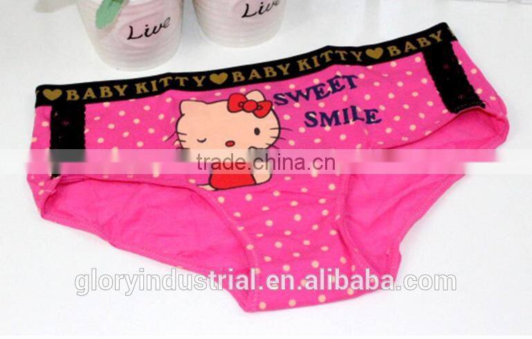 low-waistline girl fancy underwear manufacturers in china