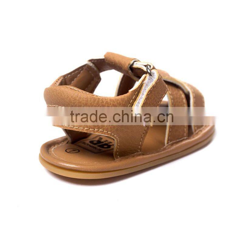 2016 new design soft baby summer sandals