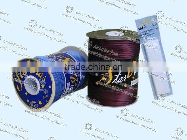 Supply Colorful Satin Bias Tape High Quality Polyester Bias Tape