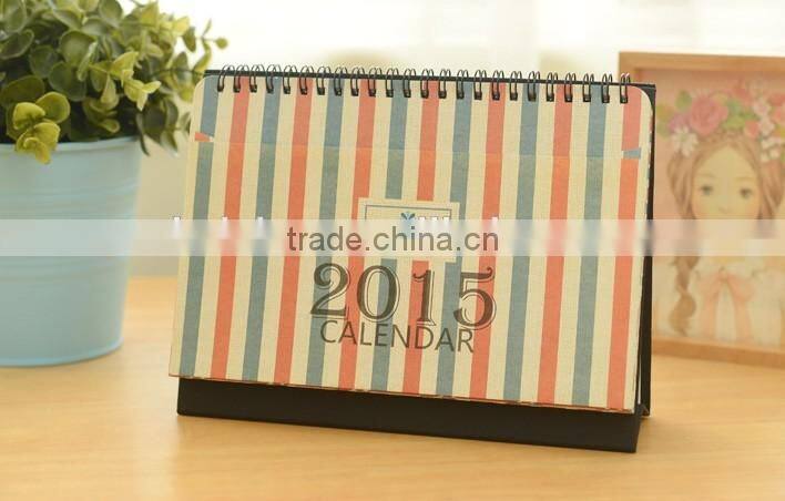 2015 High Quality Reasonable Price Table Calendar