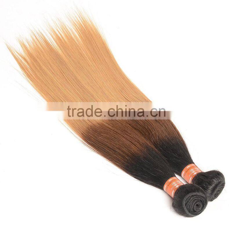 Alibaba Express Cheap Hot Sale 1B27 Kinky Straight Virgin Brazilian Hair