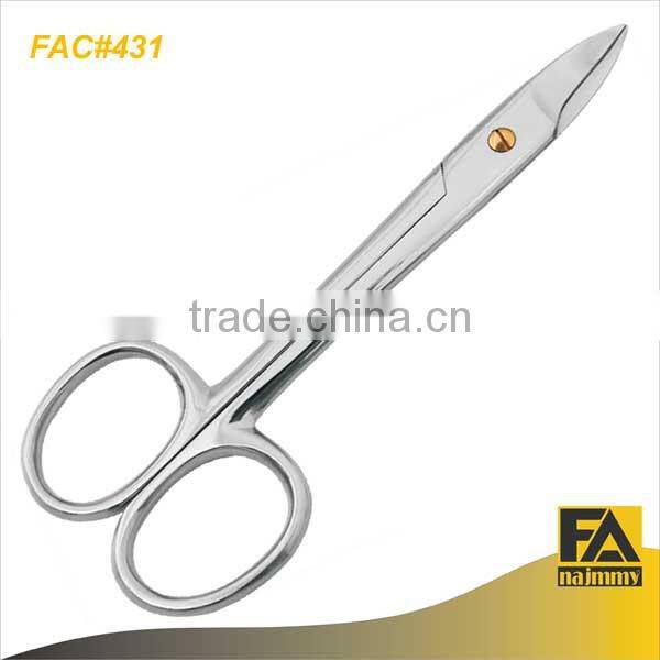Nail care scissors stainless steel