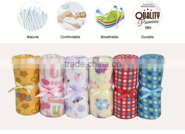 Rabbit printing Anti-Pilling Polar Fleece Blanket