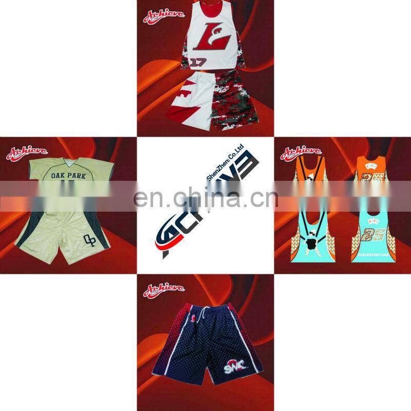 custom sublimation lacrosse shorts
