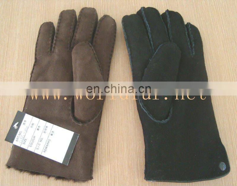BY-024 shearling gloves