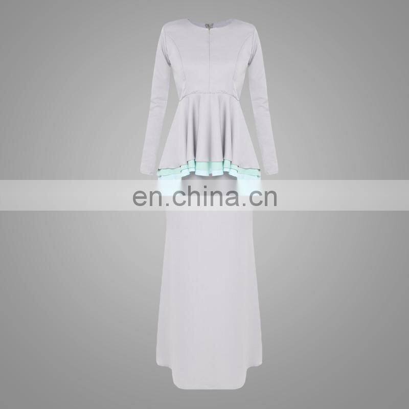 2017 Baju kurung malaysia model fashion muslim women clothing