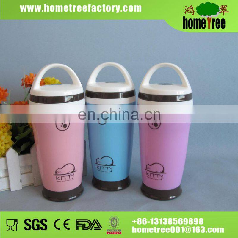 Insulated Thermal Vaccum Glass Double Wall Tumbler Tea Cups With Strainer