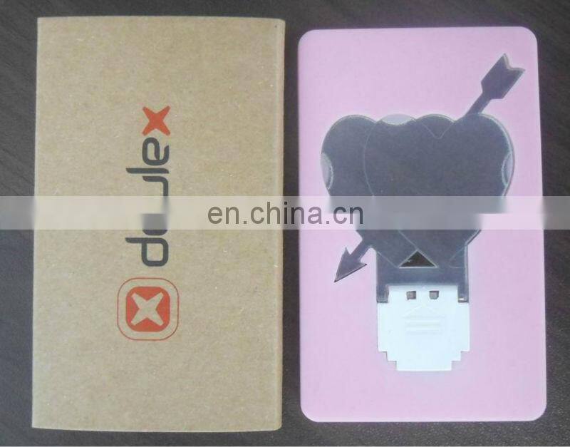 Christmas mini card led light portable led light led light in pocket