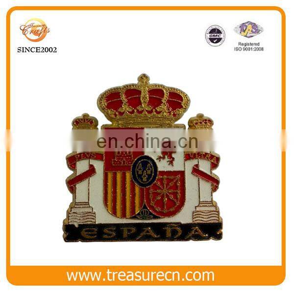Professional supplier enamel Spain souvenir fridge magnet