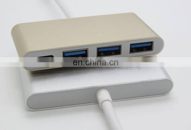 Type-C USB 3.1 & USB-C to USB 3.0 Multiport Adapter/Hub for Macbook Type-C USB 3.0 Hub