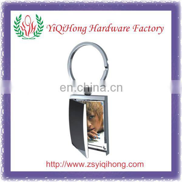 Photo frame and mirror keychain