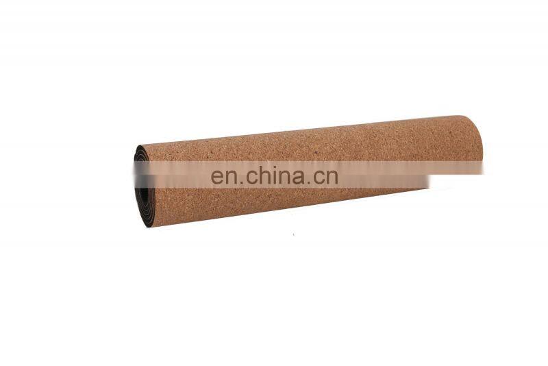 Eco Friendly Custom Print Natural  Rubber CorkYoga Mat