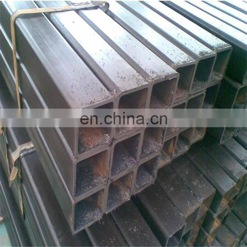 High Quality Trade Assurance Pipe Black Bright 100X100 Galvanized Square Steel Tubing