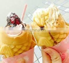 Ice cream taiyaki machine fish waffle maker egg waffle maker waffle cone maker