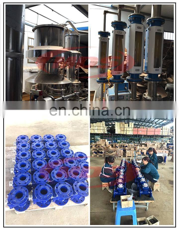 ISO 4064 Class B large DN500 Cast iron agriculture woltmann dry-dial removable type water meter manufacturers