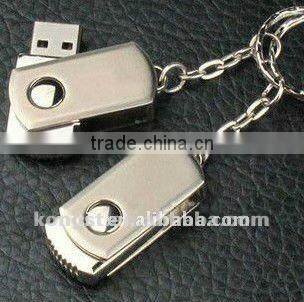 Wholesale metal USB 2.0 32GB rectangle USB flash drive made in China