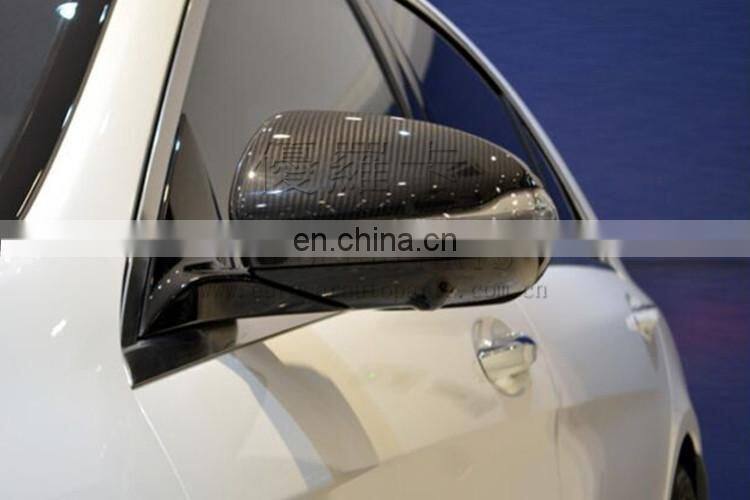 S63 S65 carbon fiber parts fit for S-class W222 S63/ S65 OE carbon fiber front lip canard side skirts mirror cover diffuser