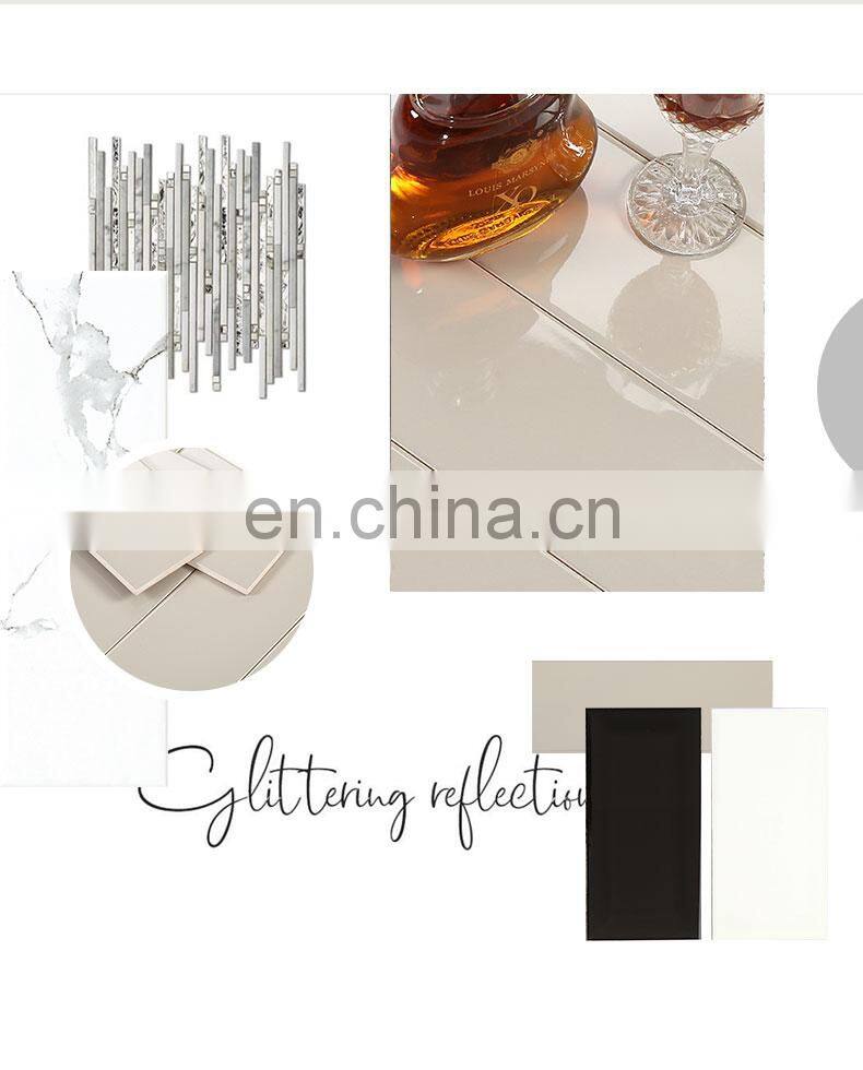 Foshan JBN 200x200mm plain white color cheap brick subway porcelain ceramic tiles for wall C620001