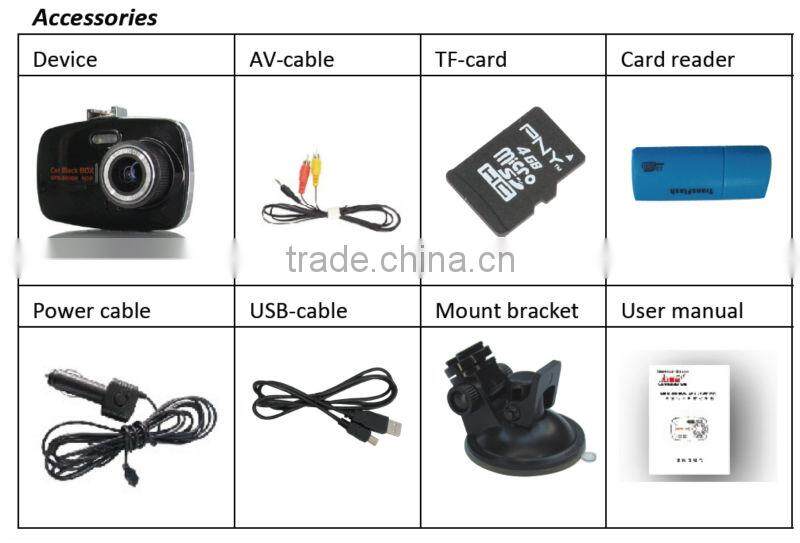 Hot!!! manual car cam hd car dvr gps GPS-9600H with HD 2.7inch Screen