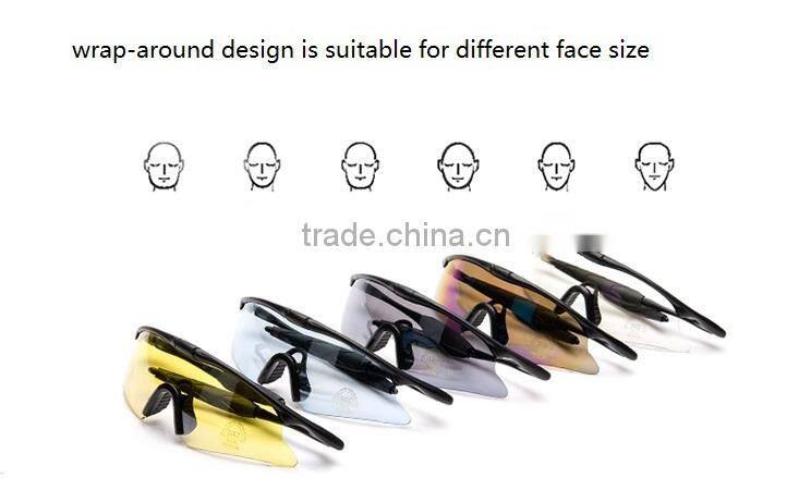 Interchangeable 5 lens professional polarized cycling sunglasses uv400