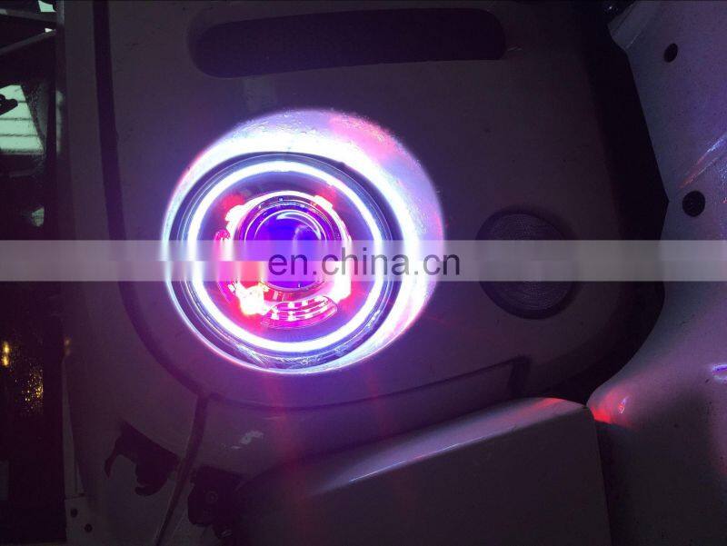 starry sky style led headlight head lamp for jeep for wrangler jk