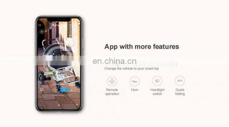 new remote lightweight auto-folding power wheelchair H3T-TY LANTSUN