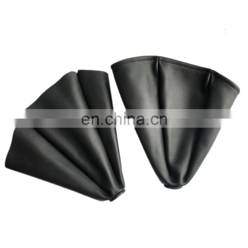 Cars Universal Leather Gear Stick Boot Shifter Lever Knob Covers Gear Shift Knob Gaitor