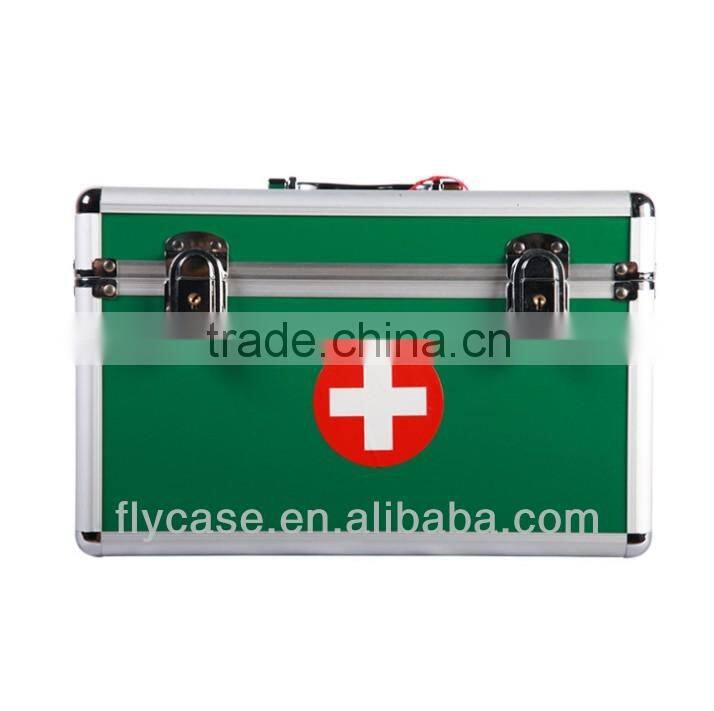 aluminum medical aluminum first aid kit tool box for storage