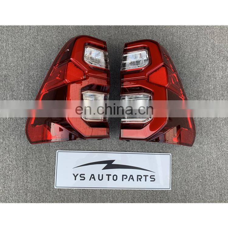 New arrival top quality car parts auto parts LED rear tail lamp stop taillight for 2021 Hilux revo rocco 2015 2016 2018