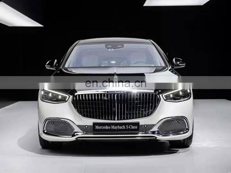 Runde New Arrival For 2021-2022 Mercedes-Benz S-Class W223 Upgrade Maybach Style Body Kit Front Bumper Grille Rear Bumper
