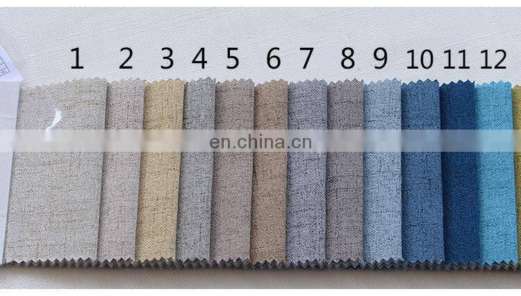 Thickening imitation linen polyester fabric non-slip sofa cover cloth imitation polyester pillow fabric