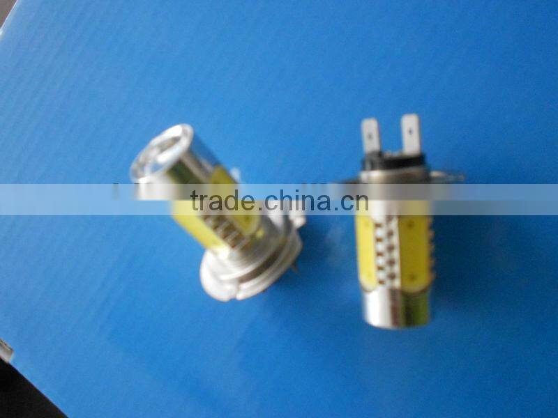 12v 24v 7.5w car led light 1156 1157 7440 7443 3156 3157 H4 H7 H8 H11 9005 9006 Car led light 7.5w with lens