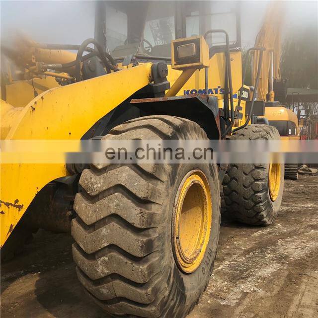 Original Japan komatsu wa380 wheel loader , komatsu wa320-6 wa380-3 wa380-6 , used komatsu front loaders
